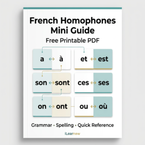 French Homophones Mini Guide (FREE)